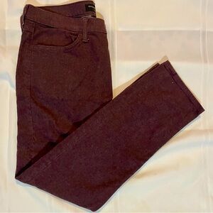 Banana Republic Men’s Slim Fit Jeans 33X30 Color Purple Basil (Maroonish)